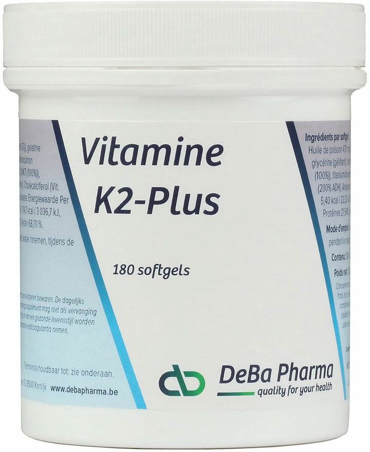 DeBa Pharma Vitamine K2- Plus