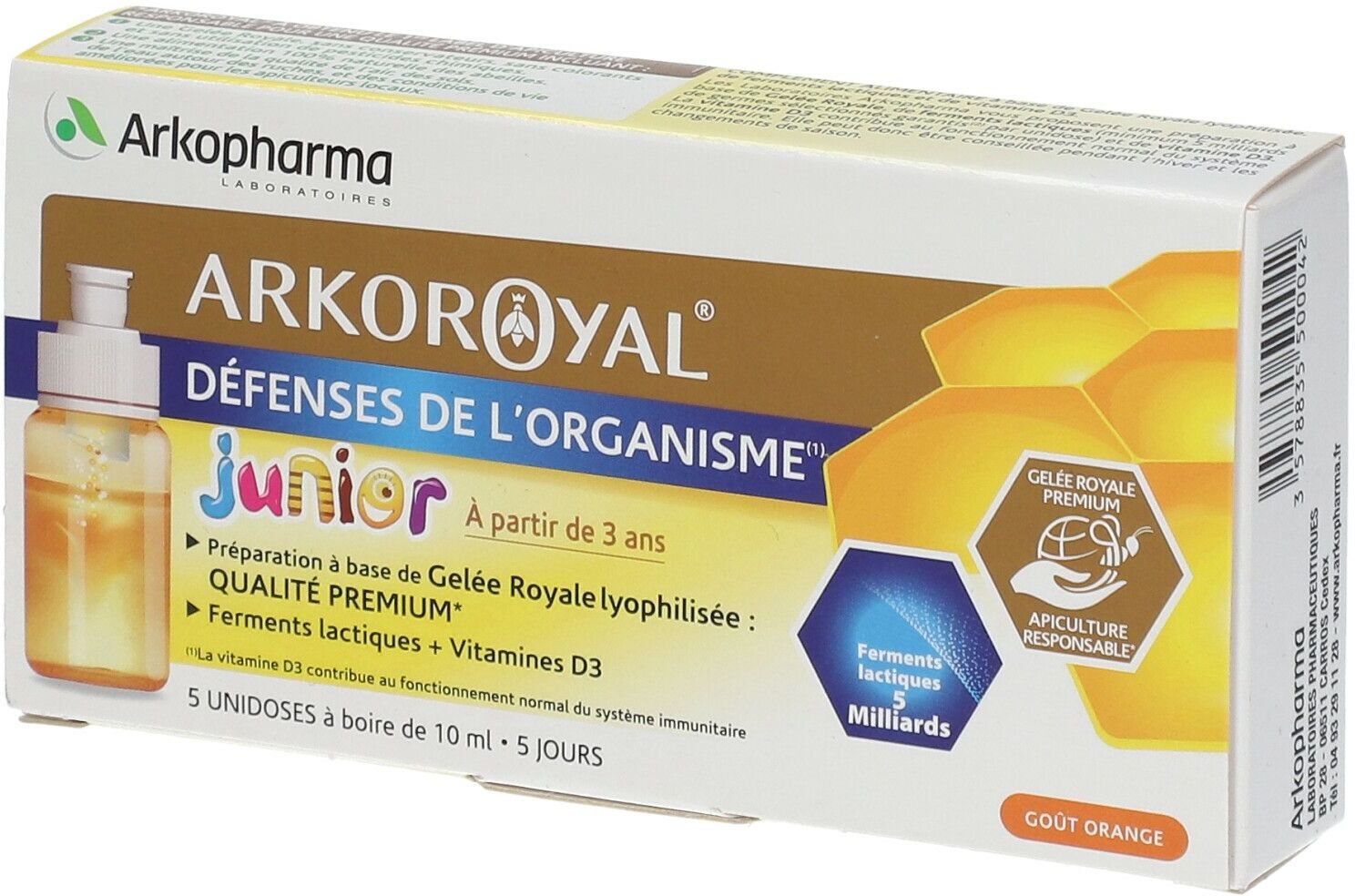 Arkopharma Arko Royal® Gelee Royal + Milchfermenten Kinder