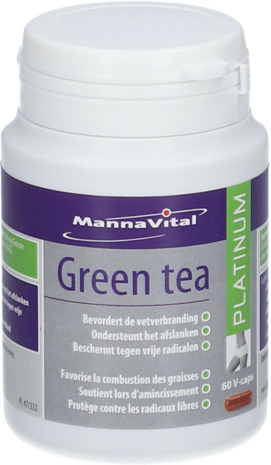 MannaVital® Plantinum Grüner Tee