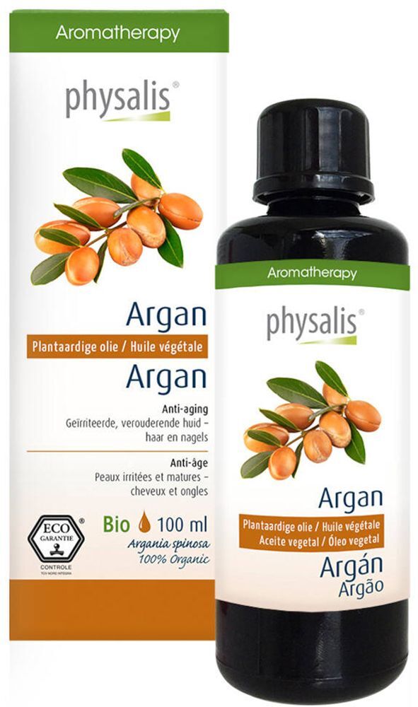 Physalis® Aromatherapy Bio Argan pflanzliches Öl