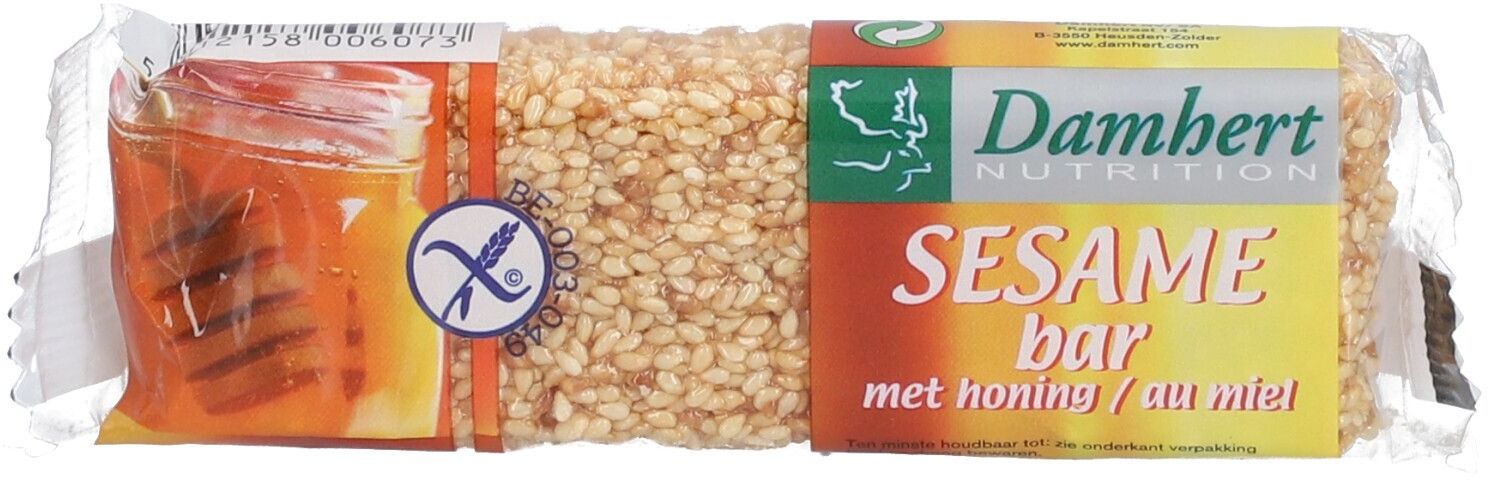 Damhert Glutenfreier Sesam-Riegel