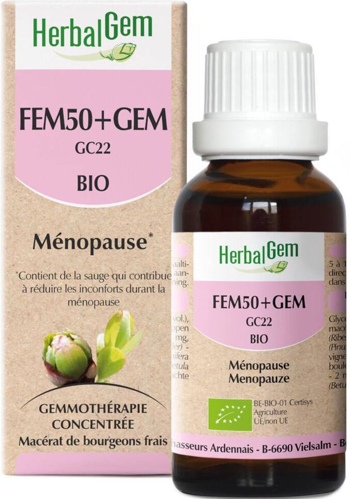 HerbalGem Fem50 + GEM Bio Menopause