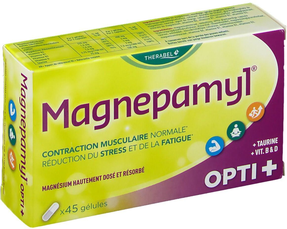 THERABEL PHARMA Magnepamyl® Opti+