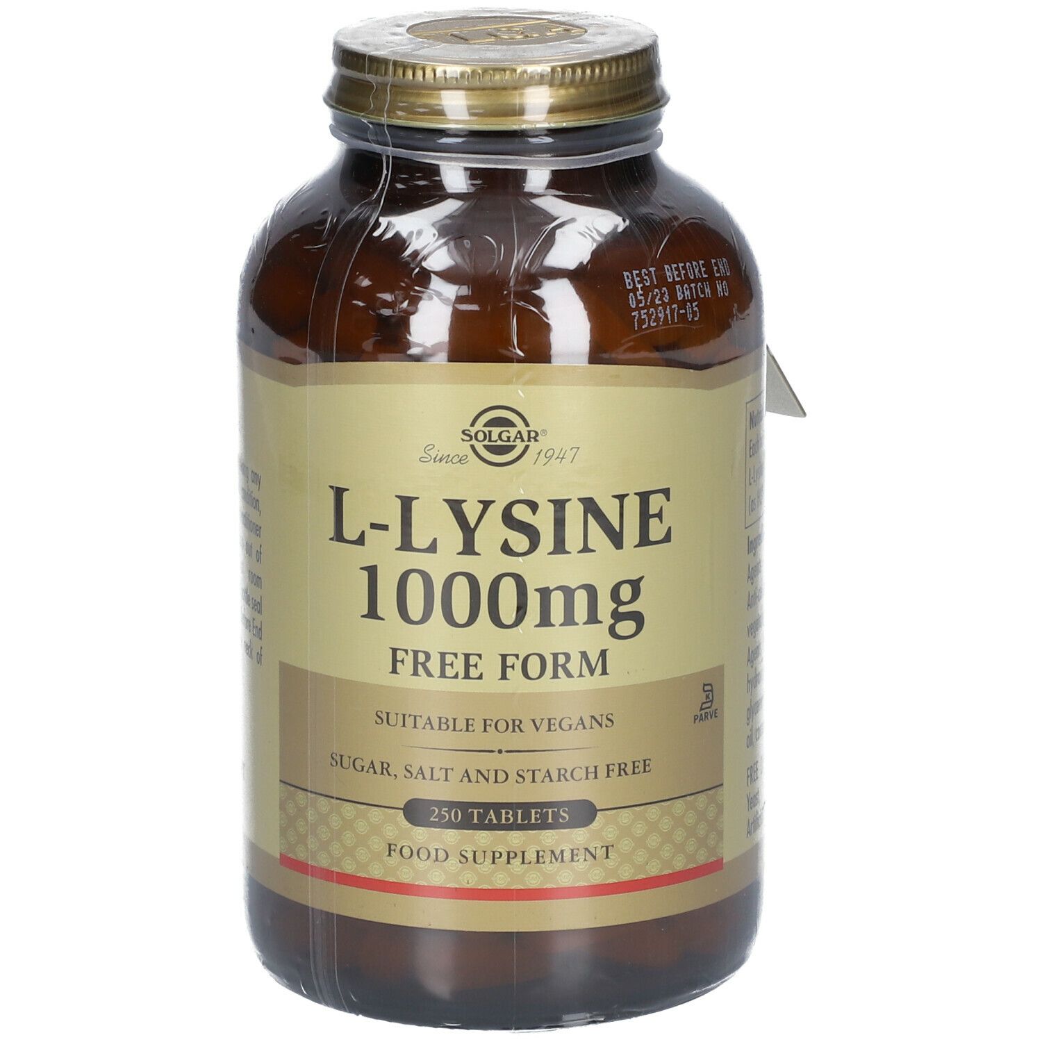 Solgar® L-Lysine 1000 mg