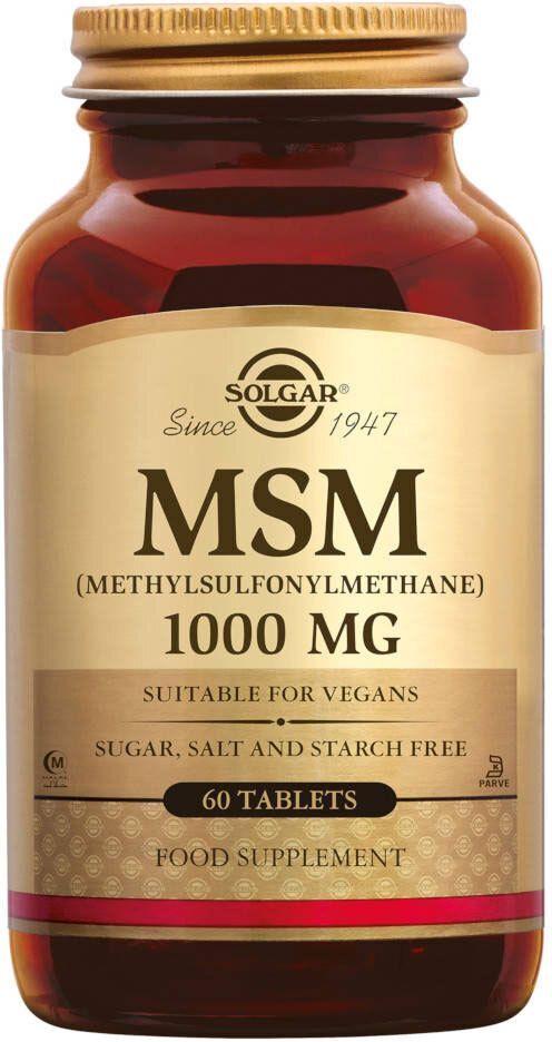 Solgar® MSM Methylsulfonylmethane 1000 mg