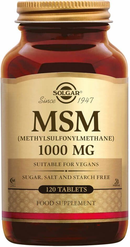 Solgar® MSM Methylsulfonylmethane 1000 mg