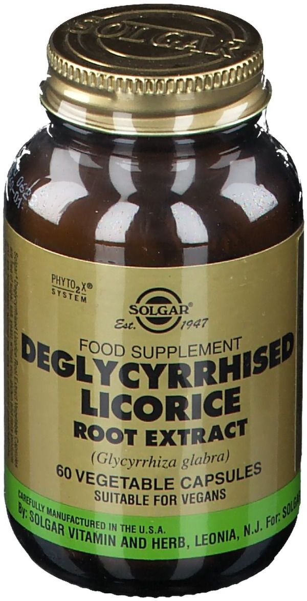 Solgar® Deglycyrrhised Licorice Root Extract