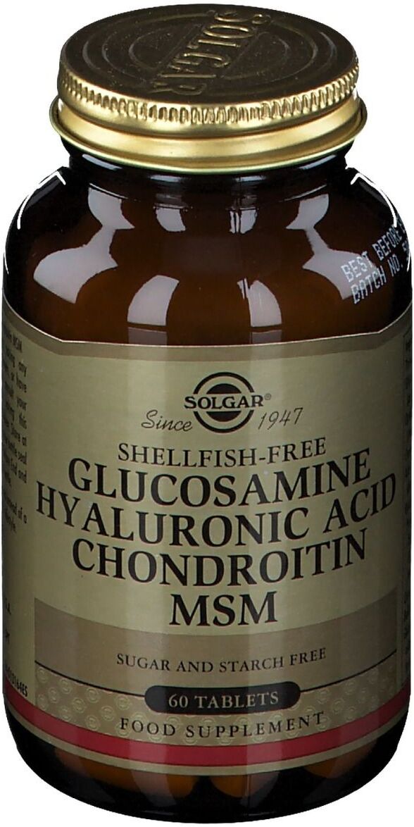 Solgar® Glucosamin Hyaluronsäure Chondroitin MSM