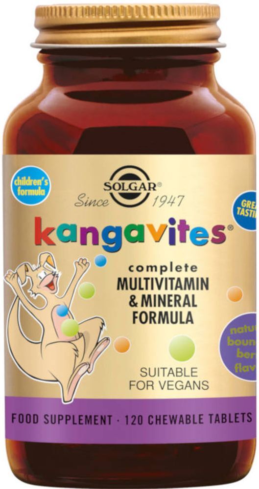 Solgar® Kangavites® Multivitamin- und Mineralformel Bouncing Berry