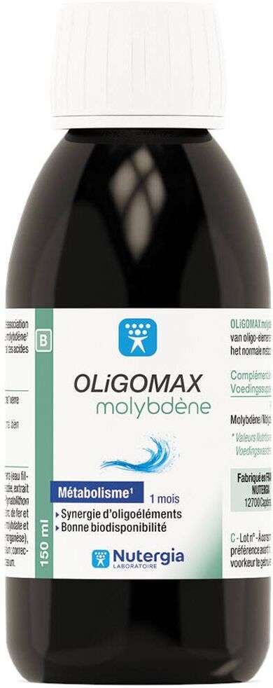 LABORATOIRE NUTERGIA Nutergia Oligomax Molybdän