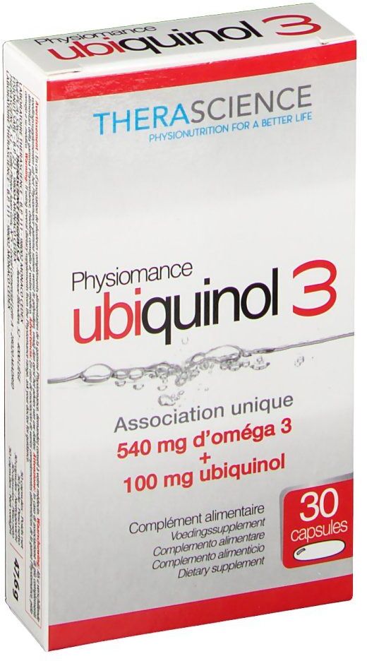 THERASCIENCE BELGIUM Therascience Physiomance ubiquinol 3