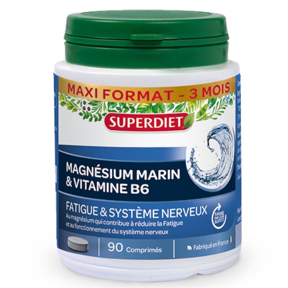 Superdiet Super Diet Magnesium + Vitamin B6