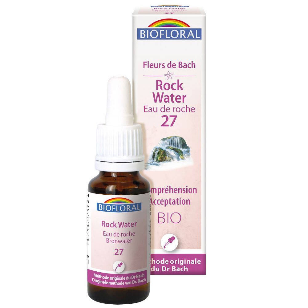 PRANAROM INTERNATIONAL Biofloral 27 - Felsenwasser - Eau de roche - 20 ml