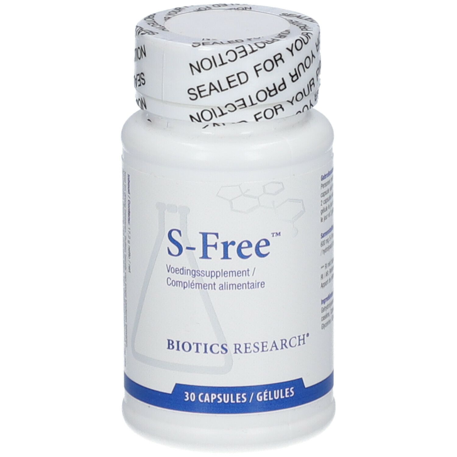 ENERGETICA NATURA BENELUX Biotics Research® S-Free