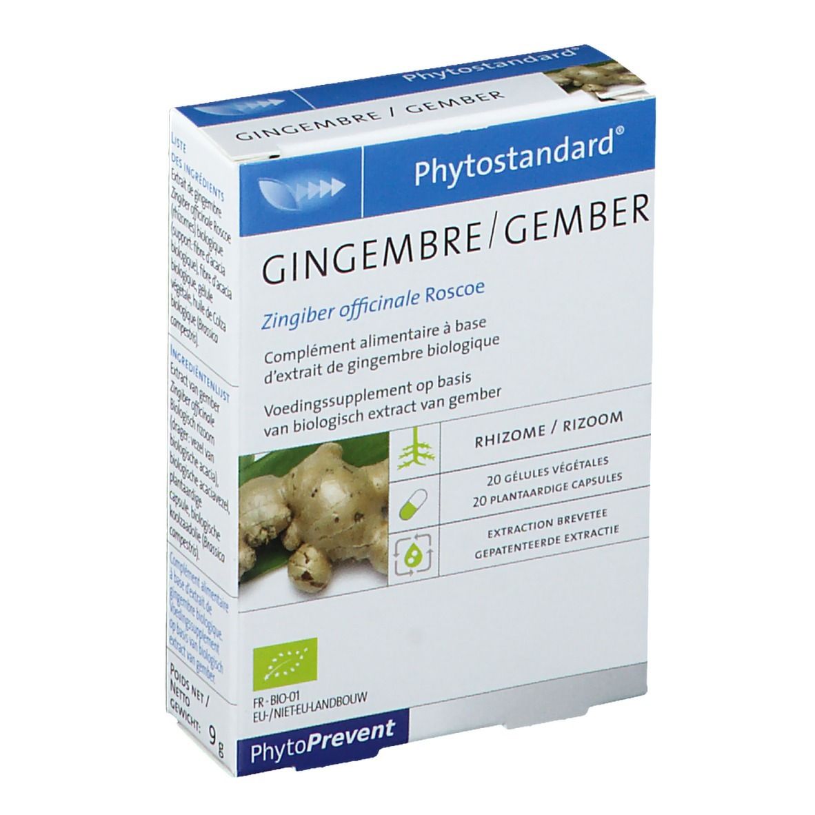 PILEJE BENELUX Phytostandard Ingwer