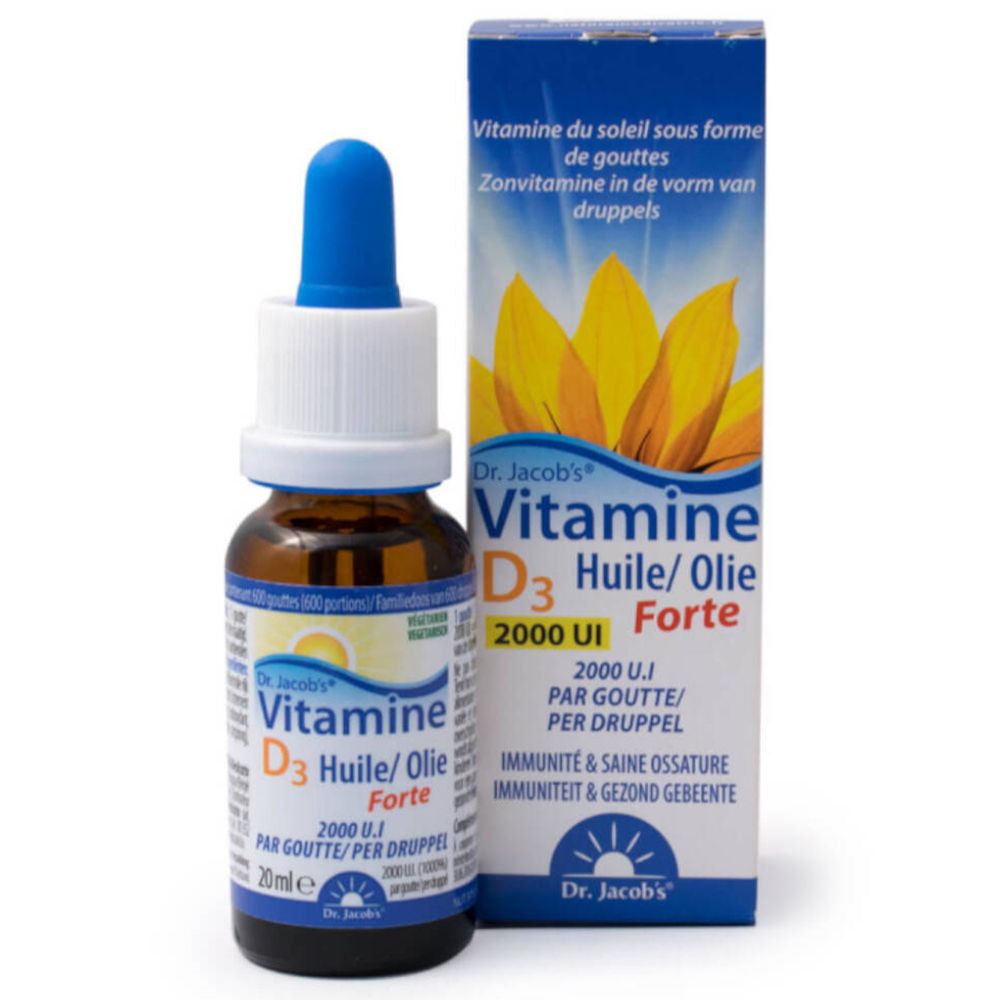 NATURA MEDICATRIX Dr. Jacob´s Vitamin D3 Öl forte