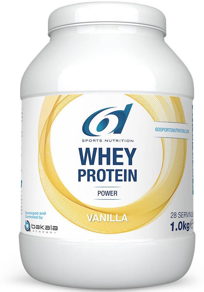 6D Sports Nutrition Whey Protein Vanille