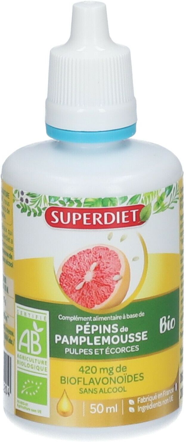 Superdiet Super Diet Pépins de Pamplemousse bio