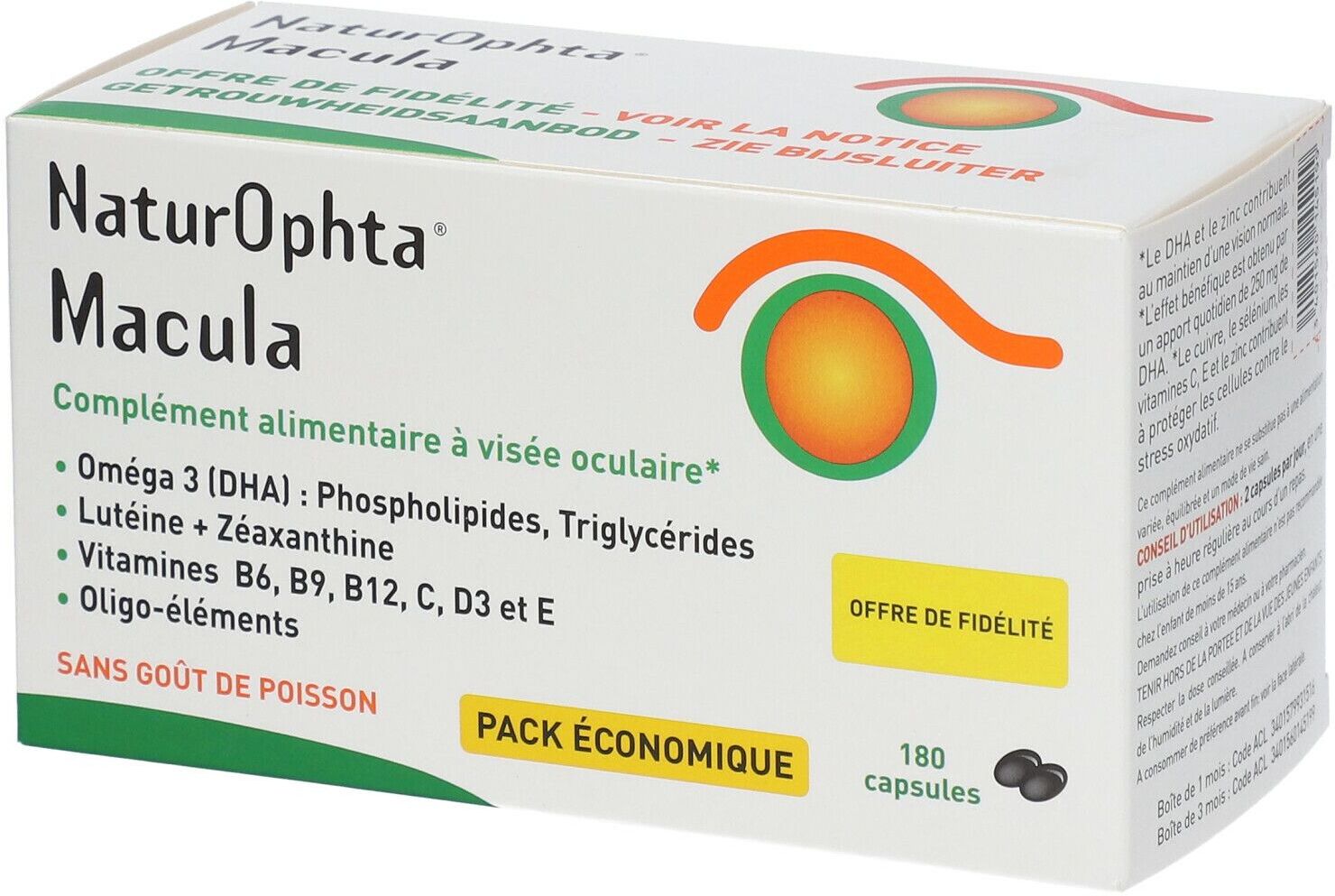 Horus Pharma Benelux NaturOptha® Macula