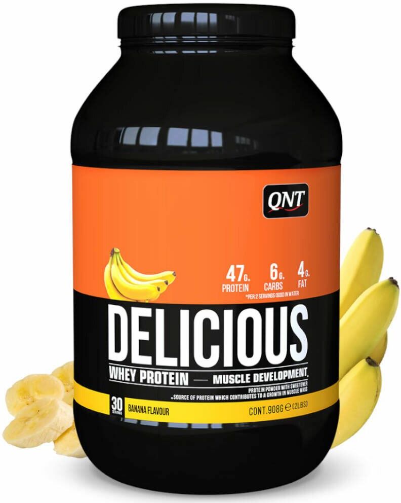 QNT Delicious Whey Protein Banane