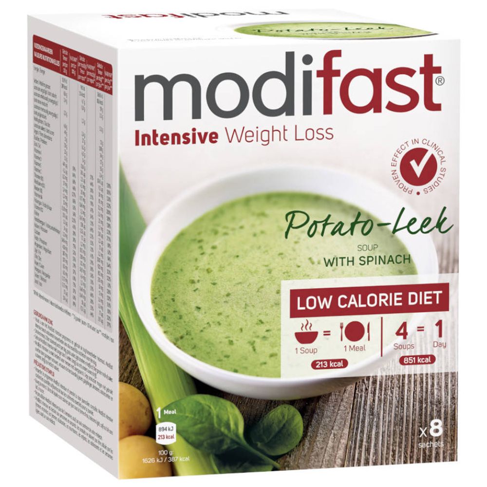 GSA HEALTHCARE Modifast® Intensive Weight Loss Suppe Kartoffel -Lauch - Spinat