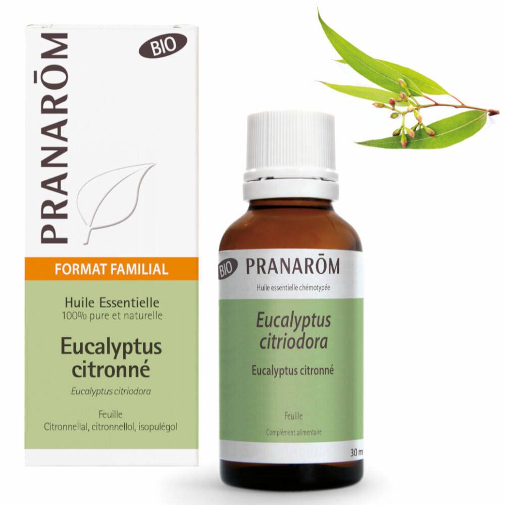 Pranarôm Pranarom Ätherisches Öl Zitrone Eukalyptus Bio