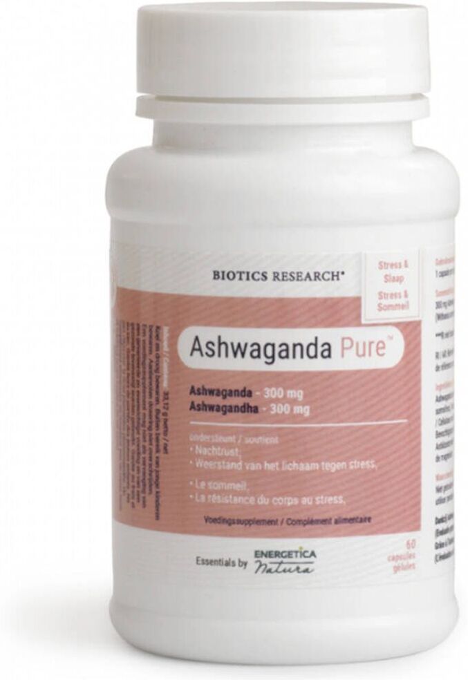 ENERGETICA NATURA BENELUX Biotics Research® Ashwaganda Pure™