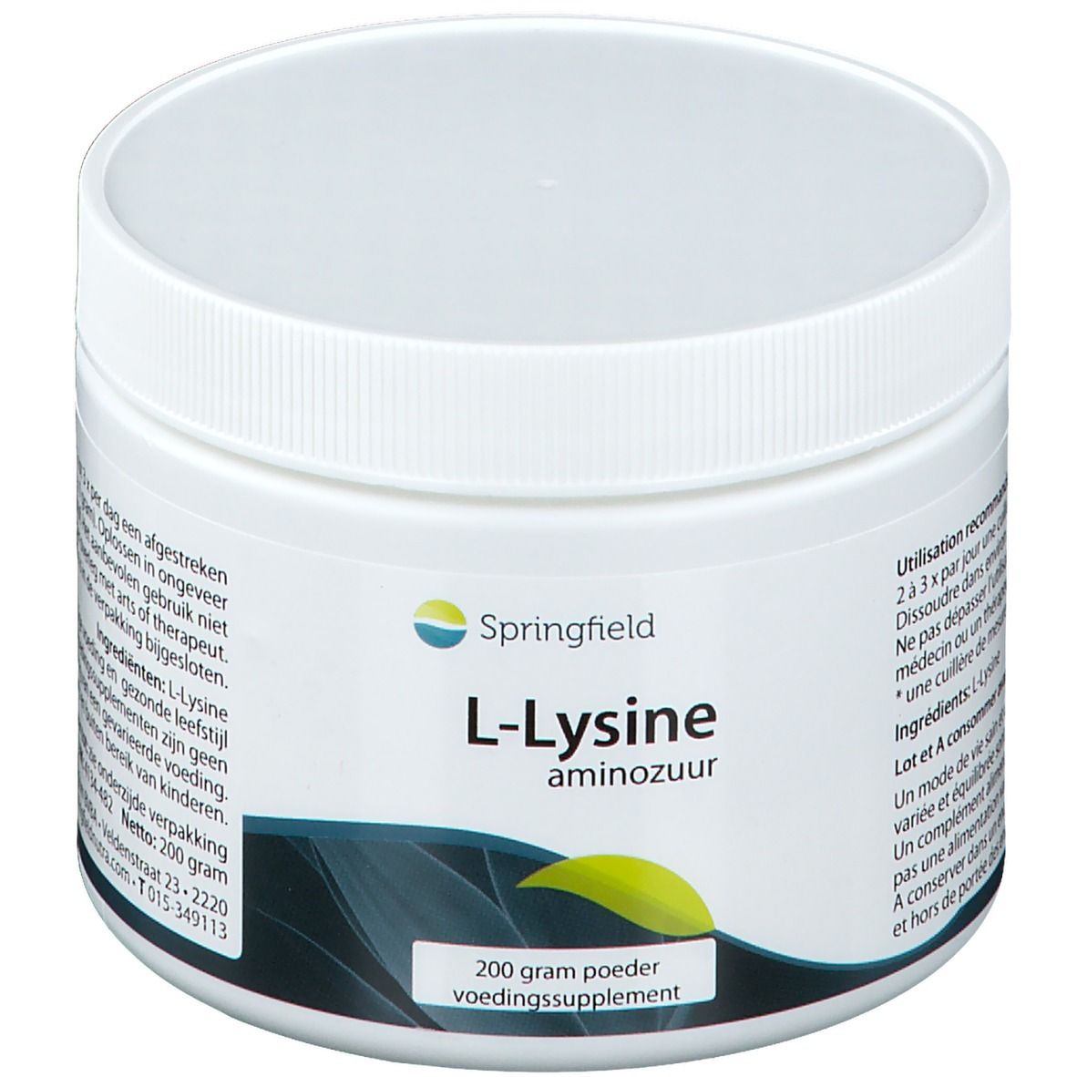 SPRINGFIELD NUTRACEUTICALS L-Lysine HCL