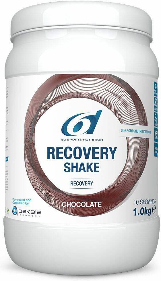 6D Sports Nutrition Recovery Shake Schokolade