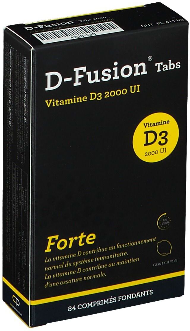 D-Fusion® Tabs Forte Vitamin D3 2000 IU