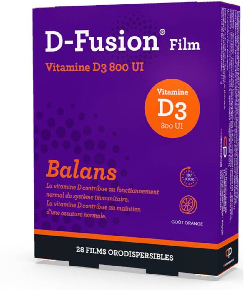 INCONNU D-Fusion® Vitamin D3 800 IE