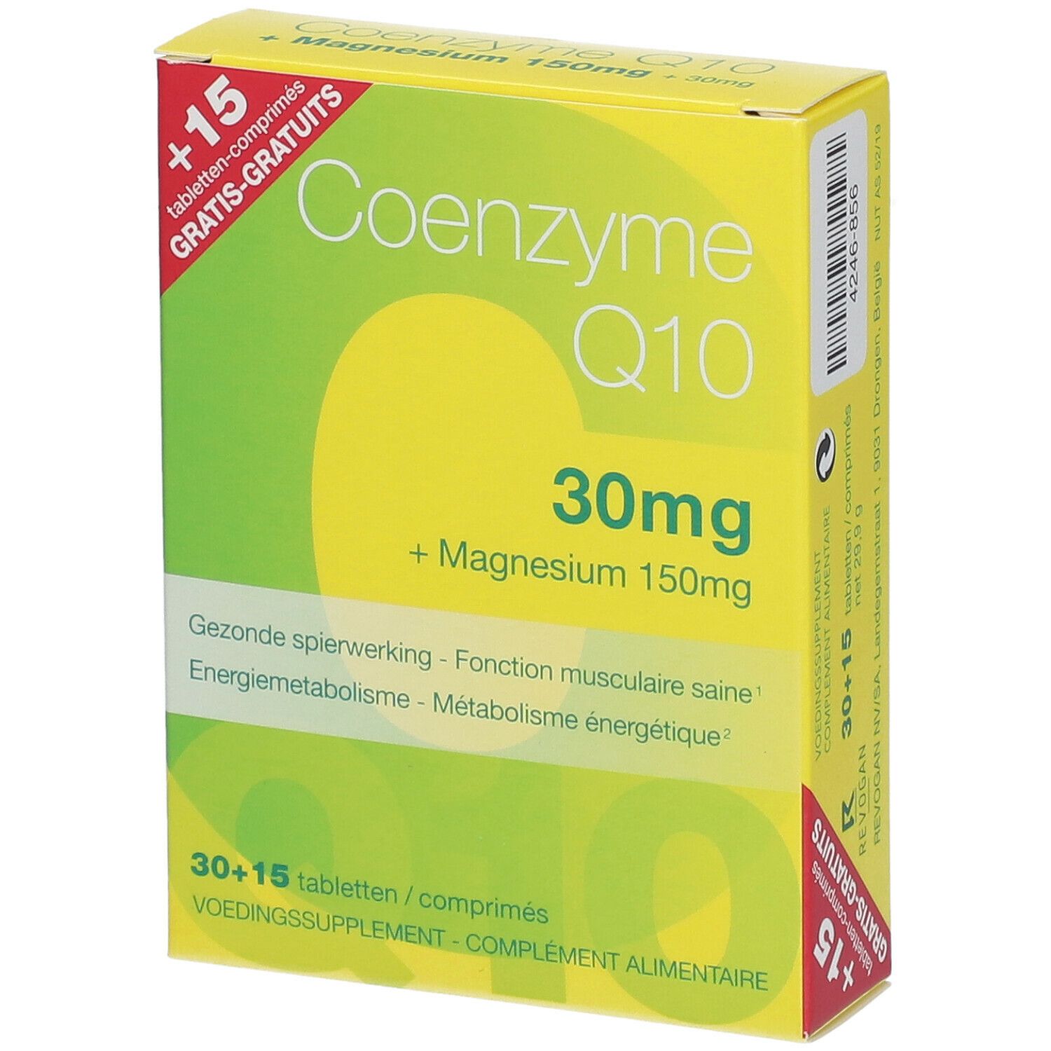 REVOGAN Coenzym Q10 30 mg + Magnesium