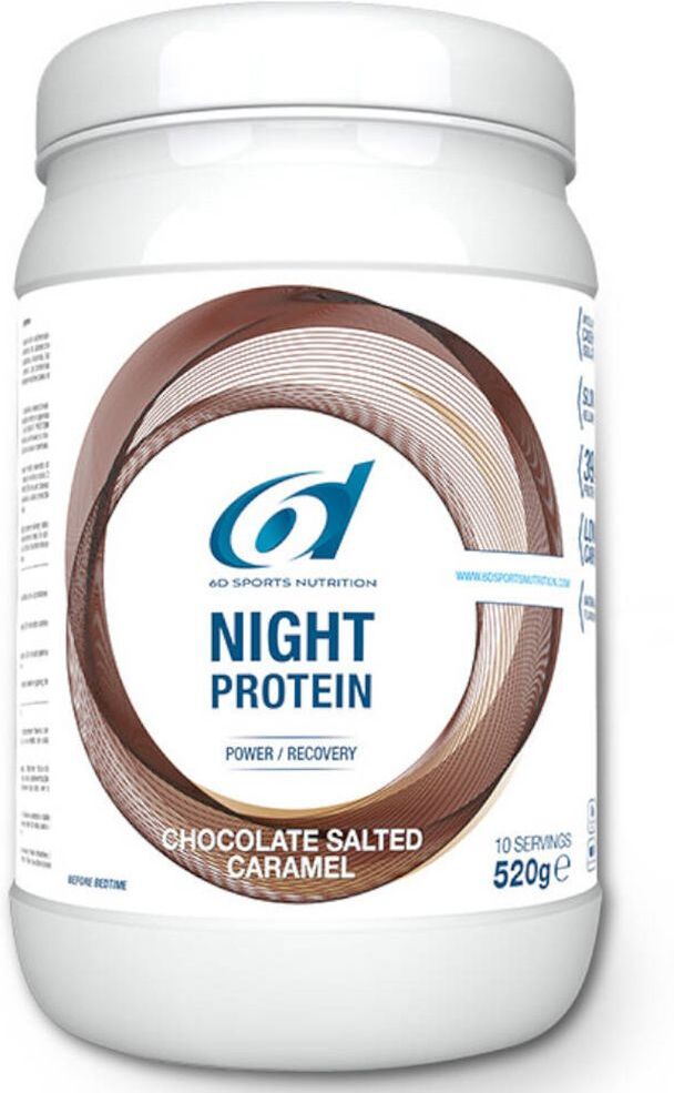 6D Sports Nutrition Night Protein Schokolade - Gesalzenes Karamell