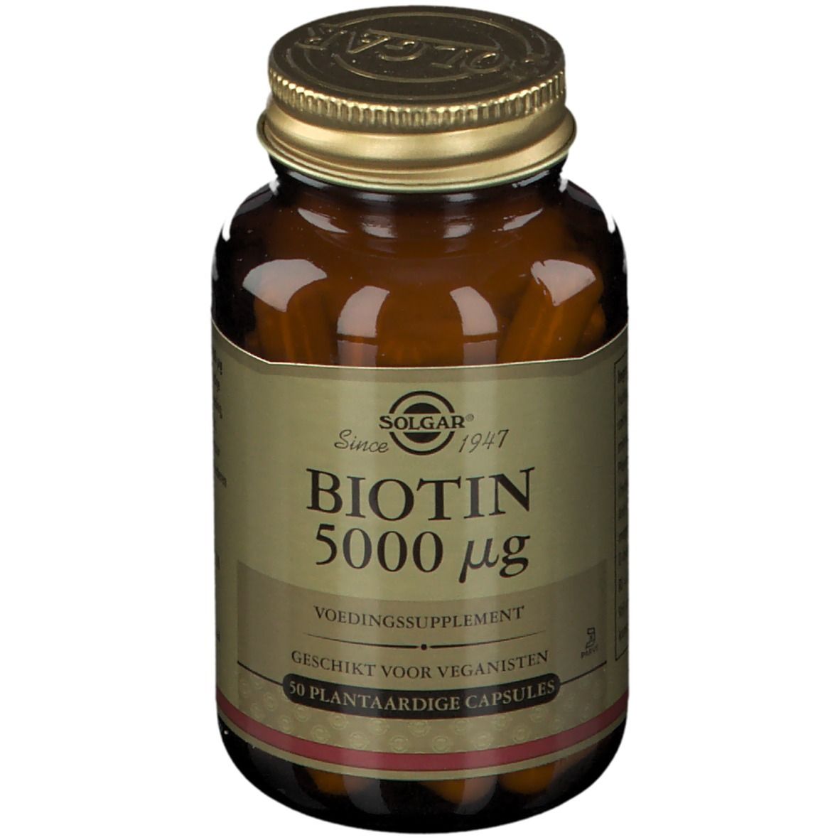 SOLGAR VITAMINS Solgar® Biotin 5000 mcg