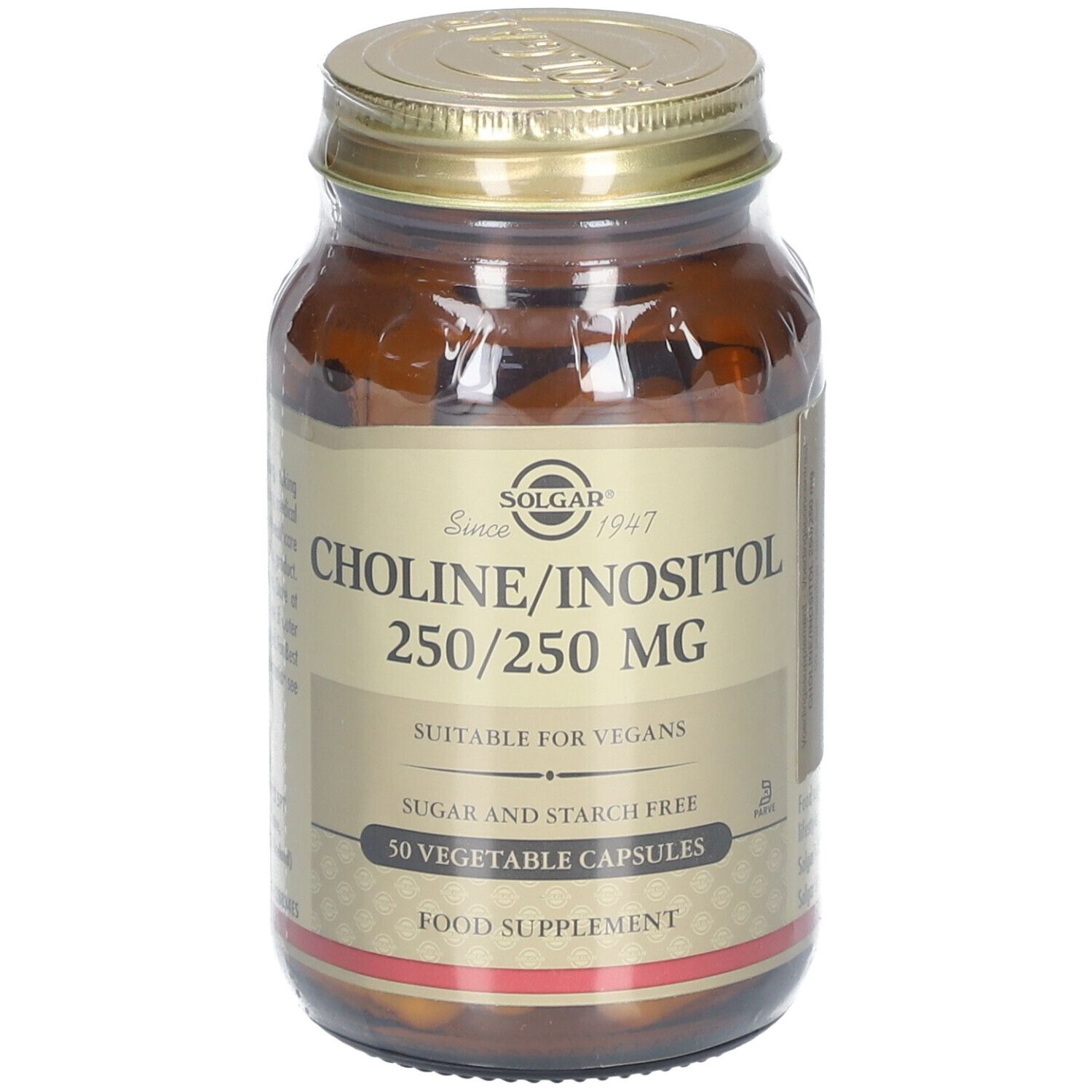 SOLGAR VITAMINS Solgar® Choline/Inosito 250/250 mg
