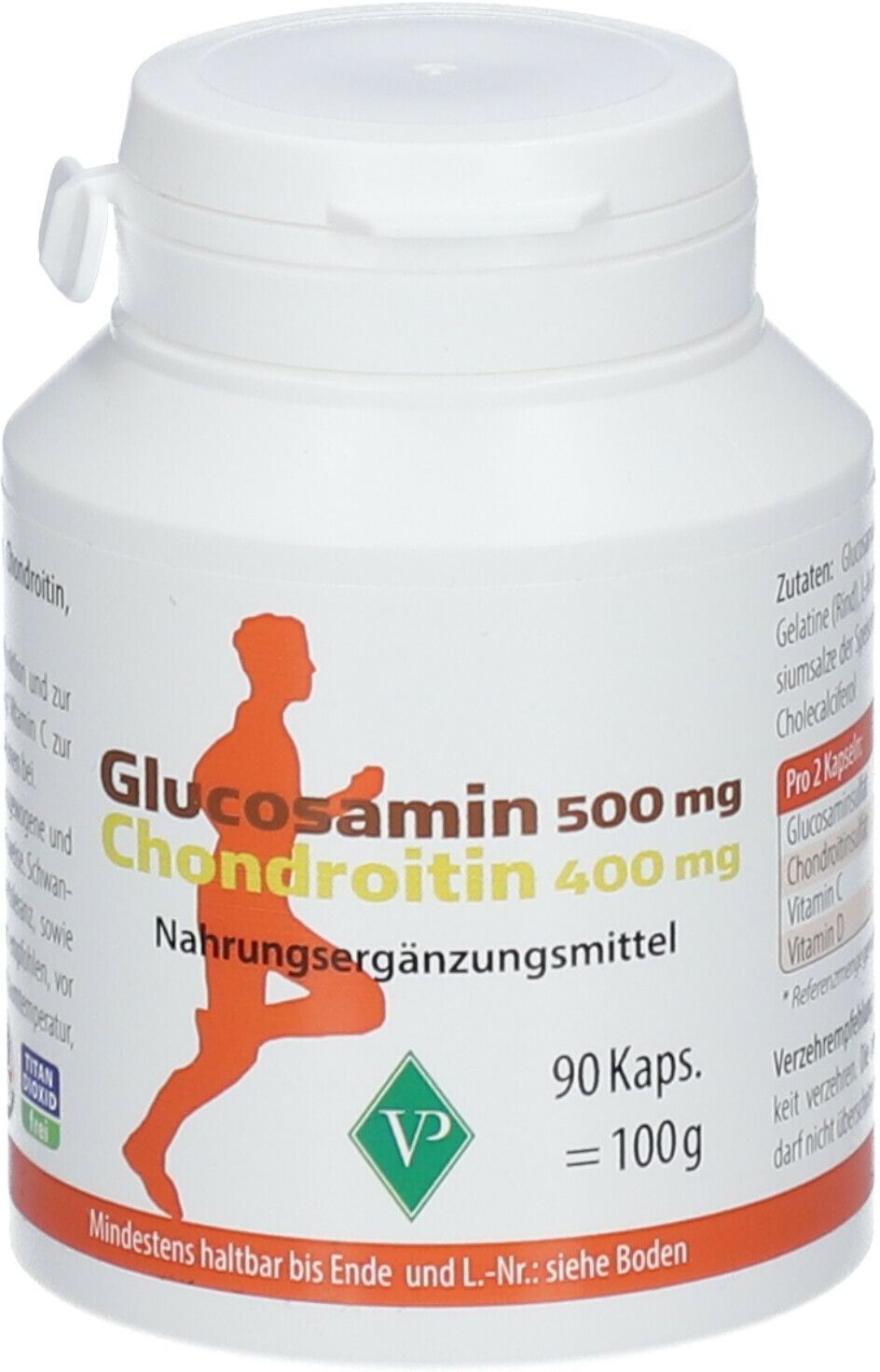 no brand Glucosamin 500 mg + Chondroitin 400 mg