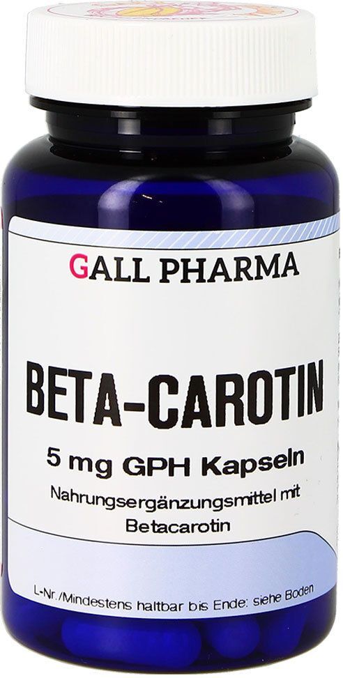 Gall Pharma Beta-Carotin 5 mg GPH Kapseln