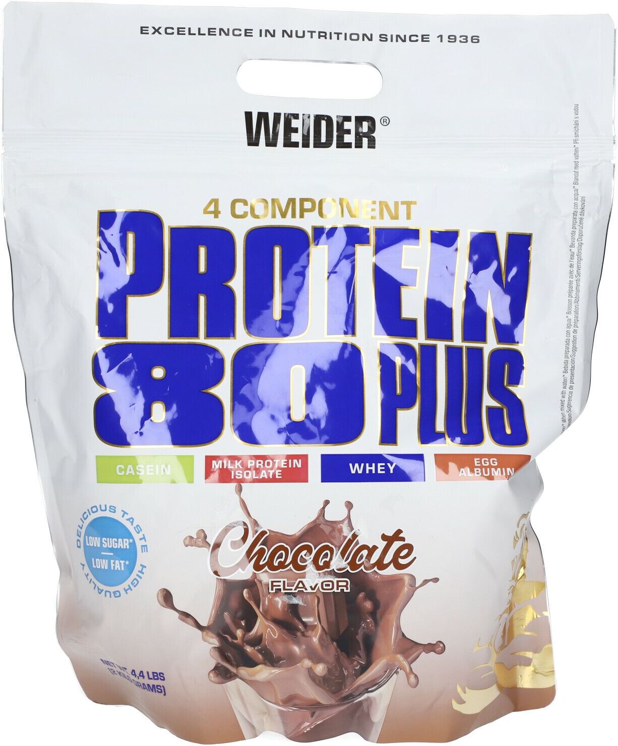 Weider Protein 80 Plus, Schokolade, Pulver