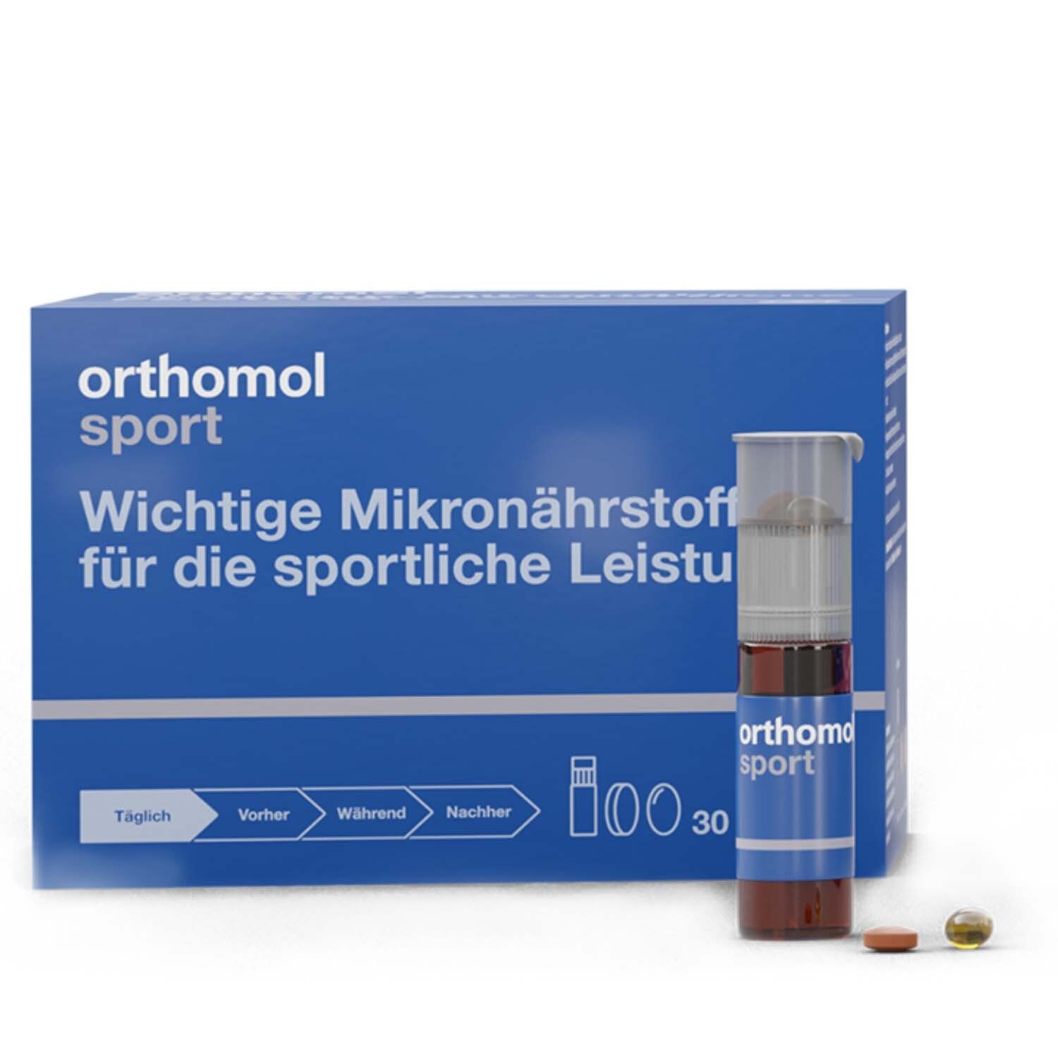 Orthomol Sport Trinkfläschchen/Tabletten/Kapseln