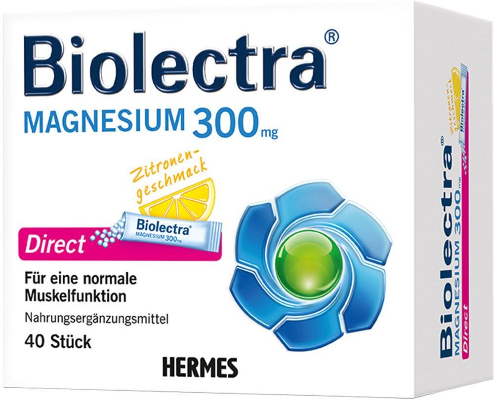 Biolectra® Magnesium 300 mg Direct Zitrone