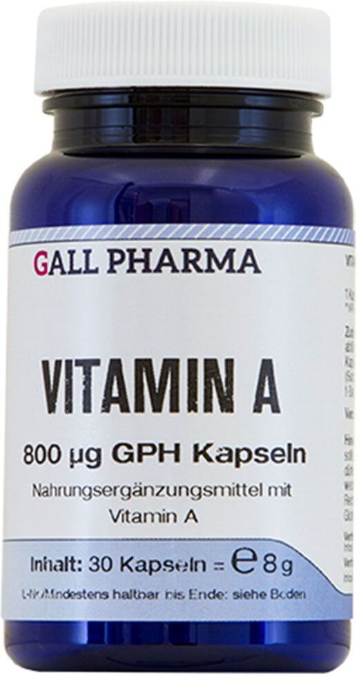 Gall Pharma Vitamin A 800 µg GPH Kapseln