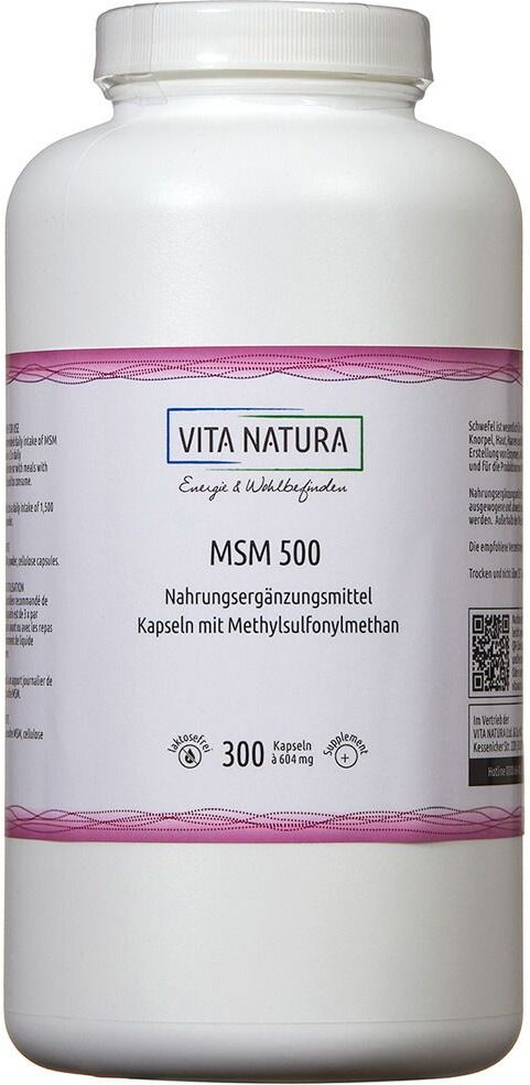 Vita Natura MSM 500 mg