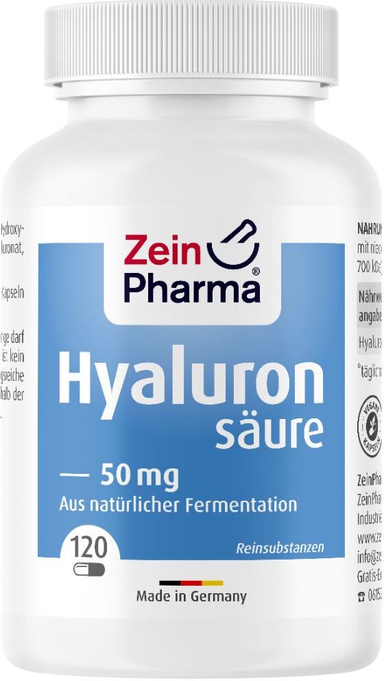 ZeinPharma Hyaluronsäure Kapseln 50 mg Hyaluron ZeinPharma