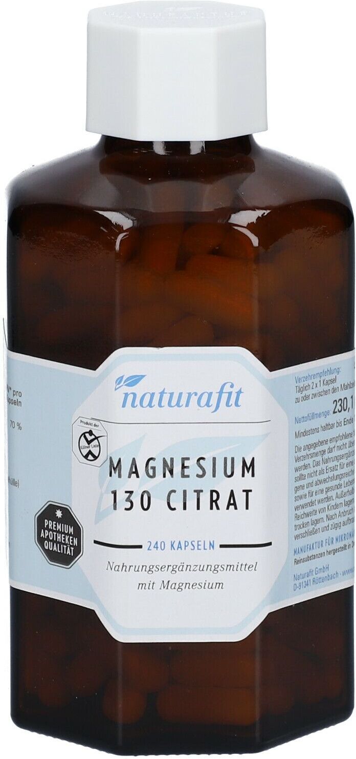 naturafit® Magnesium 130 Citrat