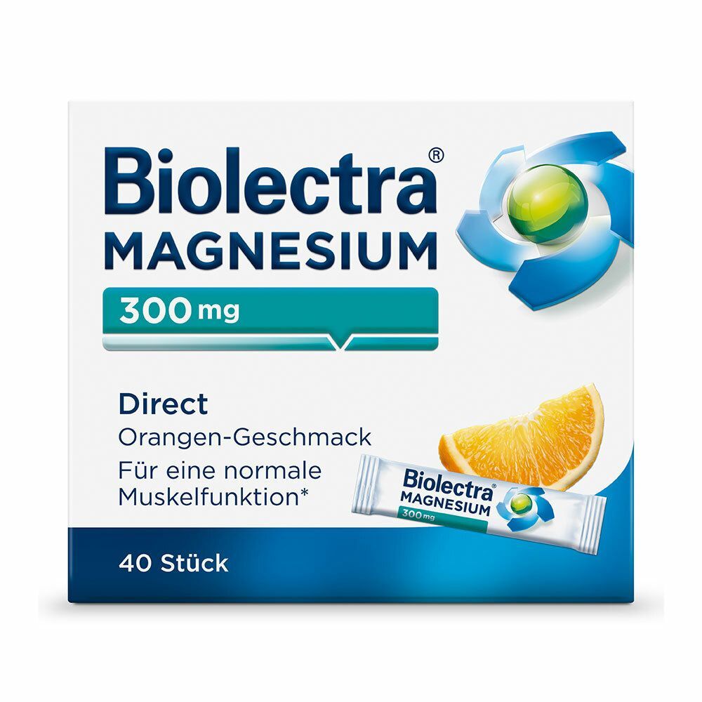 Biolectra® Magnesium 300 mg Direct Orange