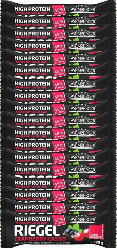 Layenberger® High Protein Riegel Cranberry-Cassis