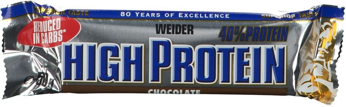 Weider 40 % High Protein Low Carb, Schokolade, Riegel