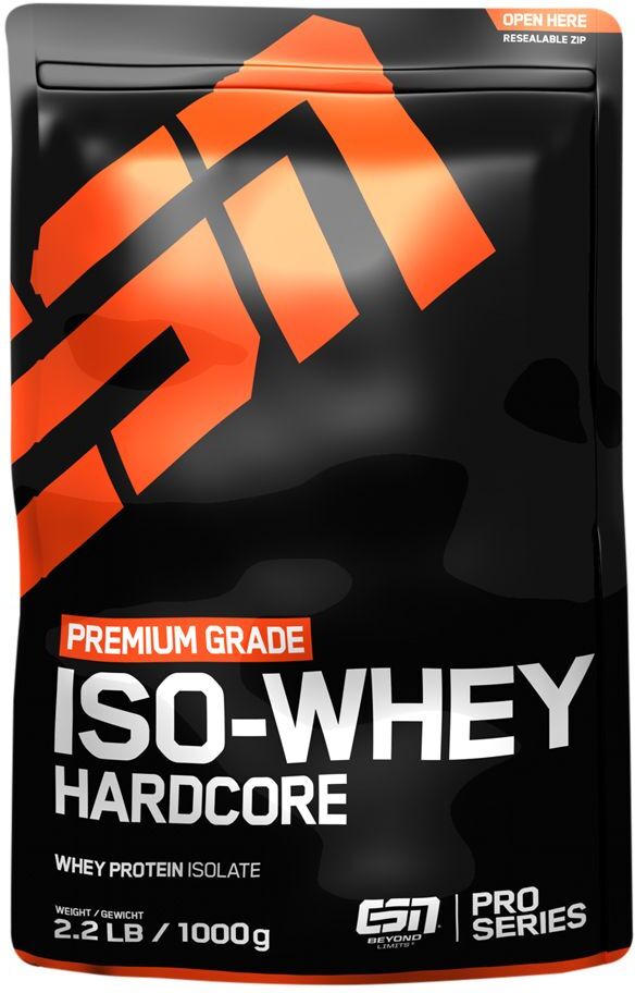 ESN Iso-Whey Hardcore, Vanille, Pulver