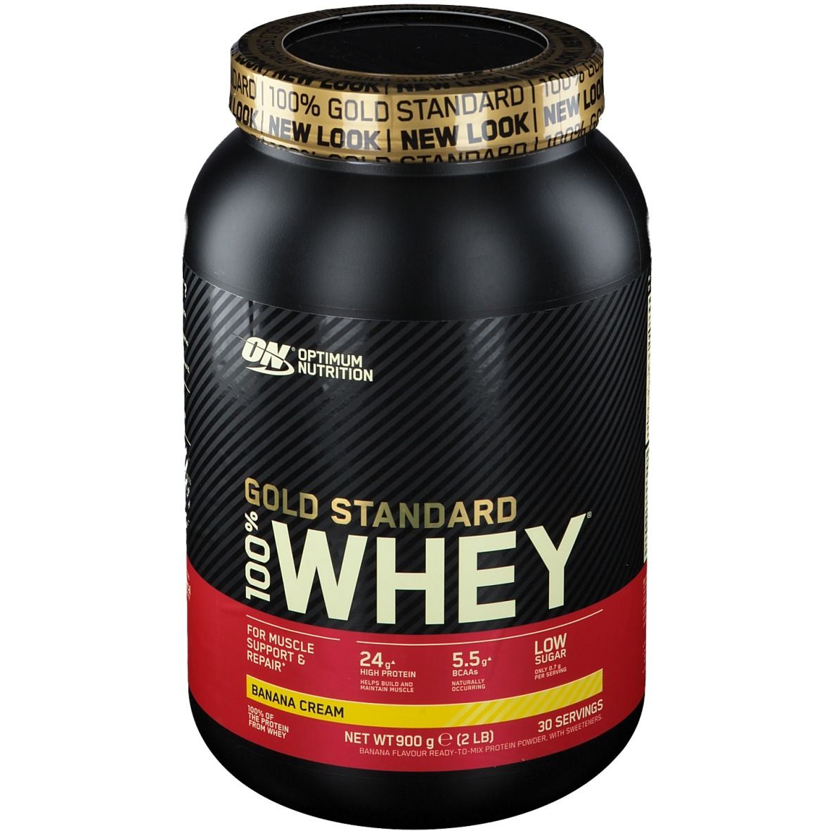 Optimum Nutrition 100 % Whey Gold Standard, Banane, Pulver