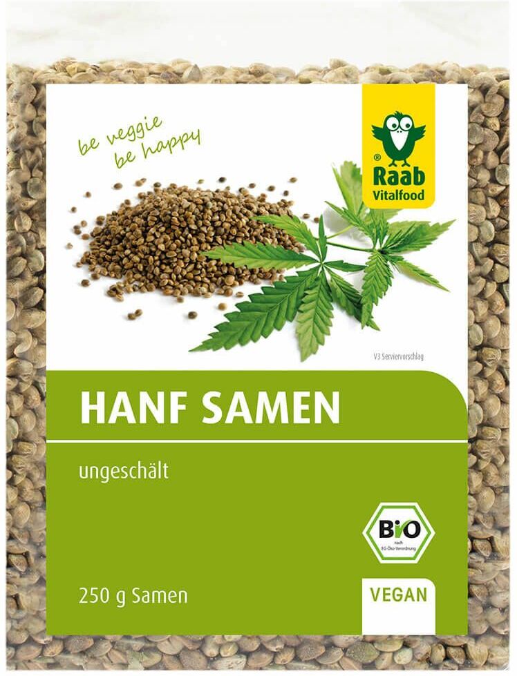 RAAB VITALFOOD GMBH Raab® Bio Hanf Samen